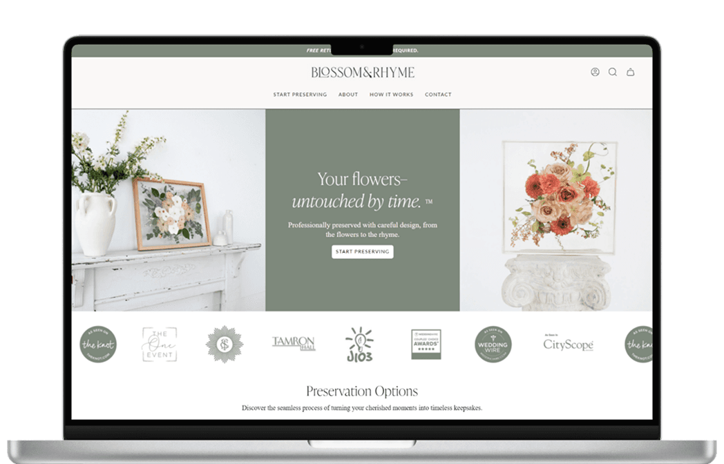 Debales AI Cuts Customer Support Requests for Blossom & Rhyme