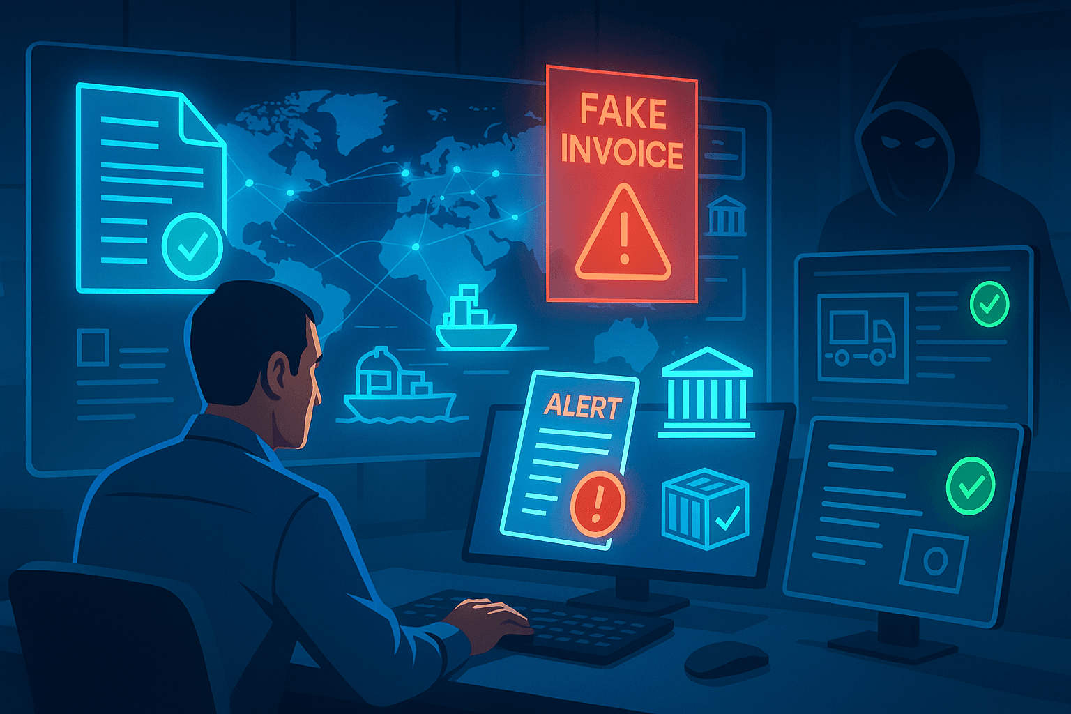 AI Fraud Protection for Freight Forwarders: Stop Fake Invoices & Global Scams