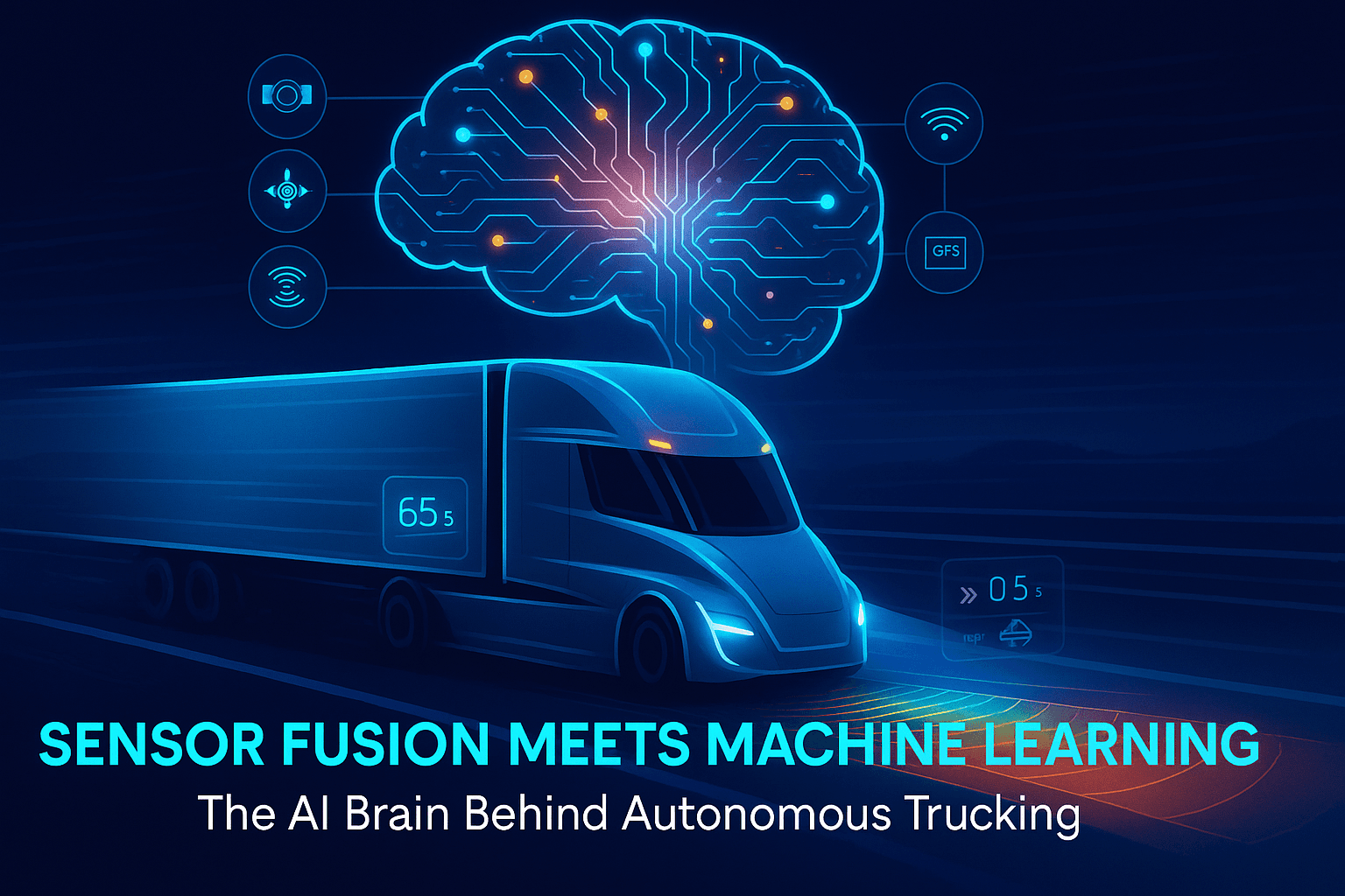 AI Brain Behind Driverless Trucks: Sensor Fusion & ML Advances