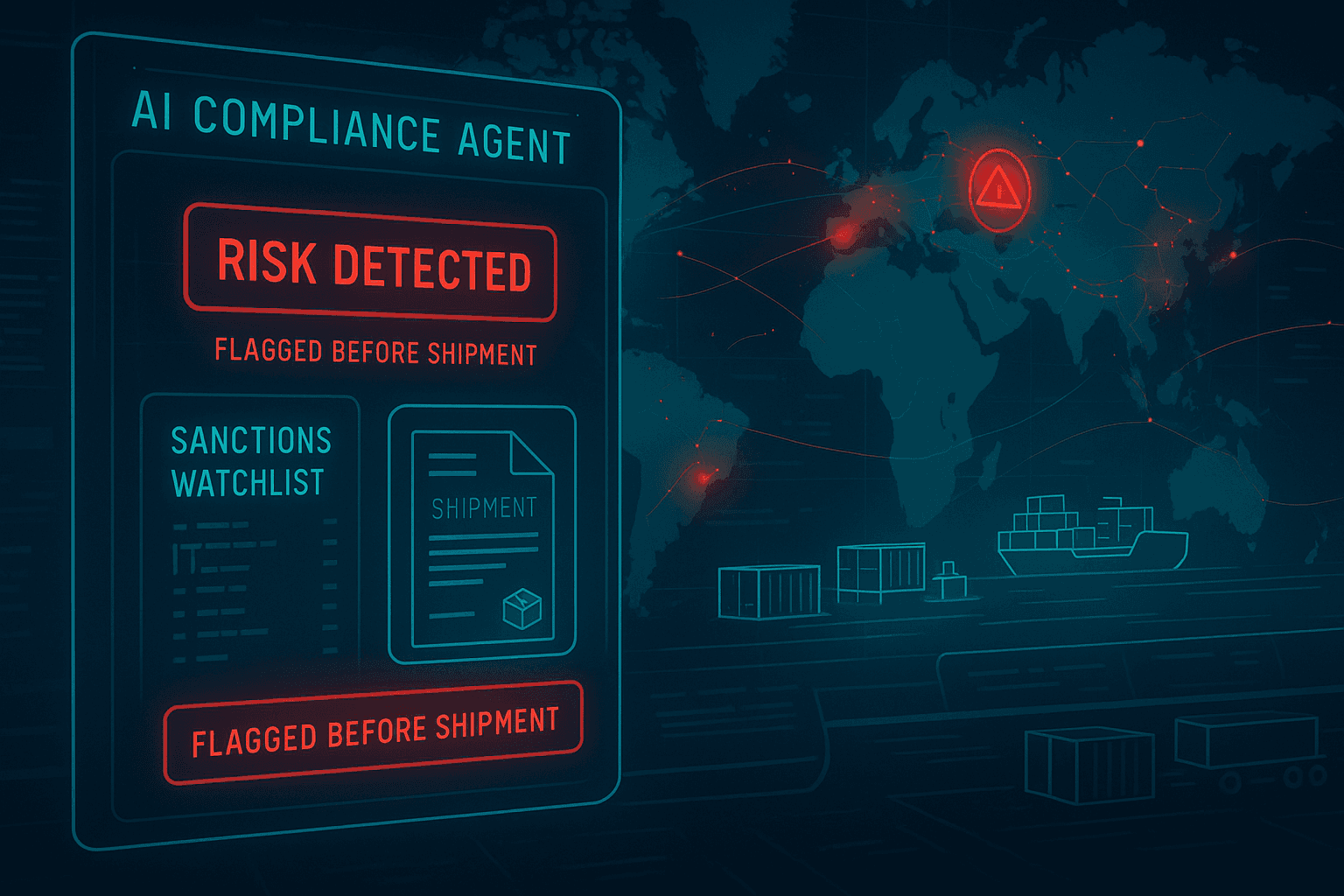 Real-Time AI Compliance: Navigating Global Trade Sanctions