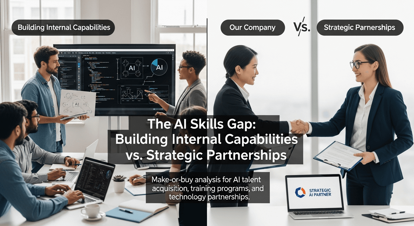AI Skills Gap: Make-or-Buy Analysis for Logistics Talent and Partnerships